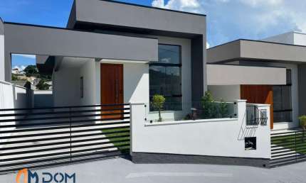 Excelente Casa Térrea com 75m², Loteamento Alta Vista em Potecas, São José/SC.