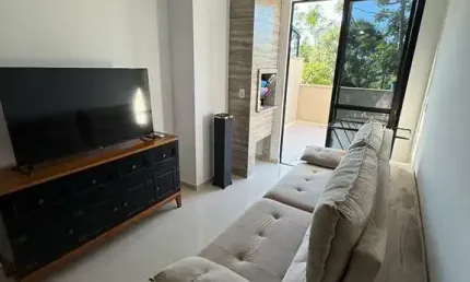 Apartamento garden mobiliado com 87,77 m² a aproximadamente 3km da praia dos ingleses.