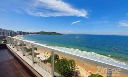 Cobertura linear com 5 quartos sendo 3 suítes na Praia do Morro!