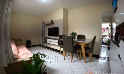 Apartamento Casa segundo andar de 02 Quartos na Praia do Morro.