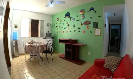 Viva a poucos passos do mar, apartamento de 2 quartos na av praiana