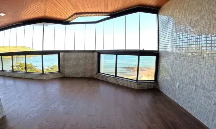 Locação anual  Apartamento de Frente para o Mar na Praia do Morro!