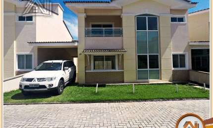 Casa em condomínio fechado com 3 quartos à venda na Avenida Odilon Guimarães, Lagoa Redonda, Fortaleza