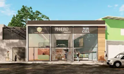 Loja com 80 m², no Bairro Borboleta, estuda permuta.