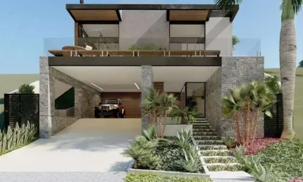 Casa com 3 suítes, no Alphaville, aceita financiamento.