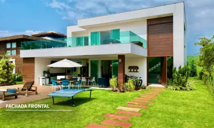 Casa - Em condomínio, para Temporada em Camaçari/BA