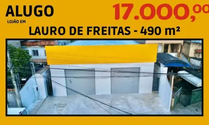 Comercial - Loja, para Aluguel em Lauro de Freitas/BA