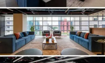 Andar corporativo para alugar, 280 m² por r$ 46.750,00/mês - vila olímpia - são paulo/sp