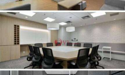 Andar Corporativo para alugar, 340 m² por R$ 43.250,00/mês - Cidade Monções - São Paulo/SP