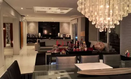 Apartamento com 4 dormitórios à venda, 355 m² por r$ 3.800.000,00 - vila regente feijó - são paulo/sp