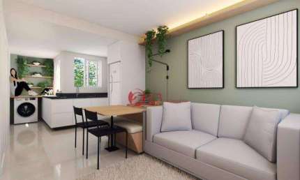 Apartamento com 2 dormitórios à venda, 39 m² por R$ 220.000 - Vila Granada - São Paulo/SP