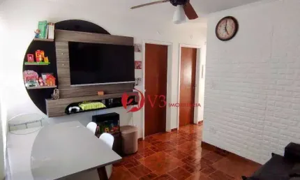 Apartamento a venda na vila industrial 2 dormitórios, 1 vaga, 50 m²