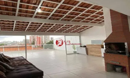 Sobrado a venda na anália franco 3 dormitórios sendo 3 suítes, 4 vagas, 300 m²