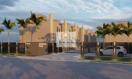 Sobrado em village com 3 dormitórios , 2 vagas e suite