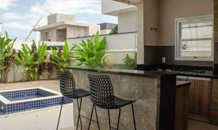 Casa á venda de 302m², 3 suítes, em condomínio Villa Franca - Betel em Paulínia/