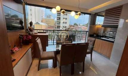 Apartamento a venda de 69m², 2 dormitórios, 1 suíte e 2 vagas no Taquaral em Cam