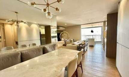 Apartamento à venda no Taquaral com 106m² sendo 3 suítes e 2 vagas paralelas em