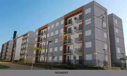 Apartamento com 45m² a venda no Condomínio Viva e Realize no Jd. Garcia em Campi
