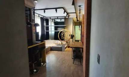 Apartamento moderno de 49m²à venda, 1 suíte, 2 banheiros, em Campinas/SP