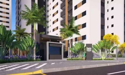 Apartamento com 64,49m², 3 dorm sendo 1 suíte, 1 vaga e lazer completo de clube