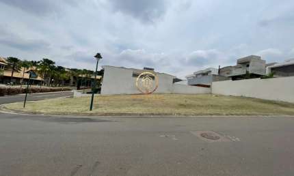 Terreno em condomínio de 416m², no Swiss Park Davos em Campinas/SP.