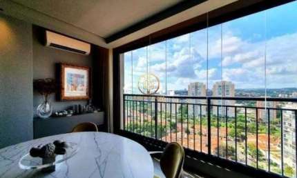 Apartamento à venda 106m², 3 Suítes, e varanda gourmet, no Taquaral, Campinas/SP