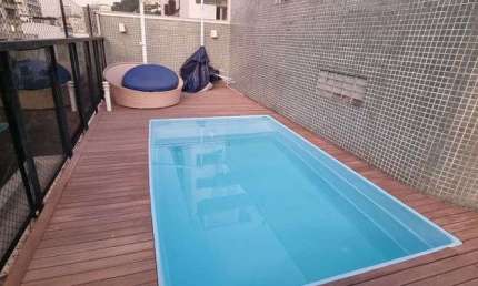 Vendo ótima Cobertura com 4 quartos na  Lagoa com 350 m2