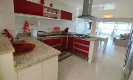 Apartamento com 4 quartos à venda no Jardim das Conchas, Guarujá 