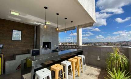 Cobertura com 3 dormitórios à venda, 81 m² por R$ 798.000,00 - Espírito Santo - Betim/MG