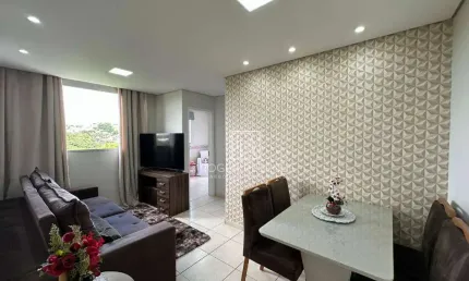 Apartamento com 2 dormitórios à venda, 44 m² por R$ 260.000,00 - Bom Retiro - Betim/MG