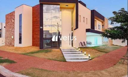 CASA EM CONDOMÍNIO à venda, 4 quartos, 4 suítes, 8 vagas, NOVO MUNDO - Uberlândia/MG