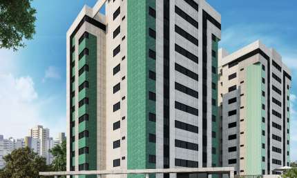 Cruz das Almas - Apartamentos  3 quartos com área de lazer de clube