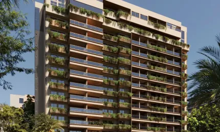 Apartamentos 1 ou 2 quartos com varanda gourmet em Jatiúca