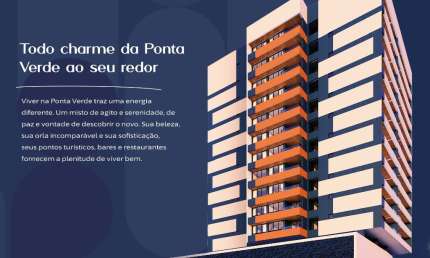 Pré Lançamento em Ponta Verde - Apartamentos 2 ou 3 quartos