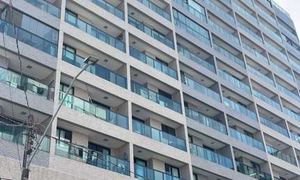 Apartamento quarto e sala (novo) com mobília em Ponta Verde