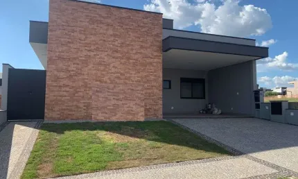 A casa à venda no residencial club santorini em paulínia/sp