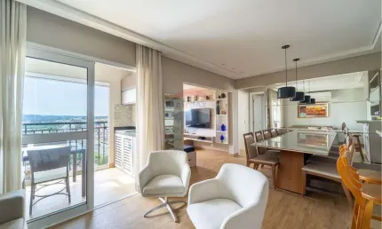 Apartamento à venda com 2 quartos, 1 suíte, 2 vagas, Edifício Fatto - Torres de São José - Jundiaí SP