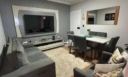 Apartamento com 3 dormitórios à venda, 60 m² por R$ 350.000,00 - Parque Universitário - Americana/SP