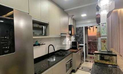 Apartamento com 2 quartos (01 suíte) à venda, 57 m² - Jardim São Francisco - Santa Bárbara D'Oeste/SP