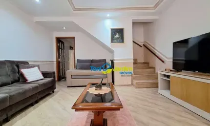 Sobrado com 2 dormitórios à venda, 121 m² por R$ 640.000,00 - Vila Curuçá - Santo André/SP