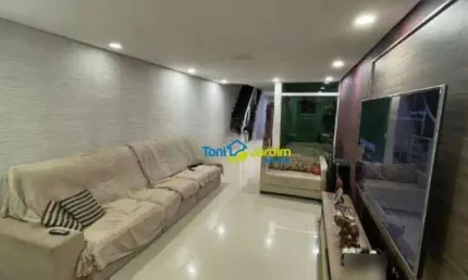 Sobrado com 3 dormitórios à venda, 250 m² por R$ 960.000,00 - Vila Assunção - Santo André/SP