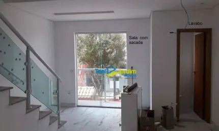 Sobrado à venda, 105 m² por R$ 740.000,00 - Utinga - Santo André/SP