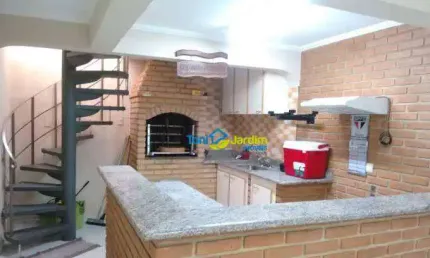Sobrado com 3 dormitórios à venda, 284 m² por R$ 830.000,00 - Parque Erasmo Assunção - Santo André/SP