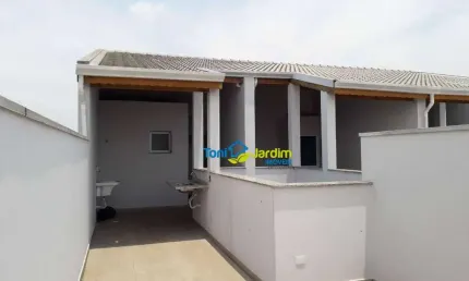 Cobertura à venda, 86 m² por r$ 398.000,00 - parque das nações - santo andré/sp