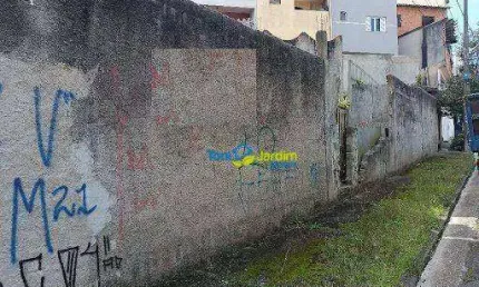 Terreno à venda, 256 m² por R$ 420.000,00 - Parque Gerassi - Santo André/SP