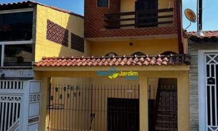 Sobrado com 4 dormitórios à venda, 252 m² por R$ 530.000,00 - Jardim Santo Antônio de Pádua - Santo André/SP