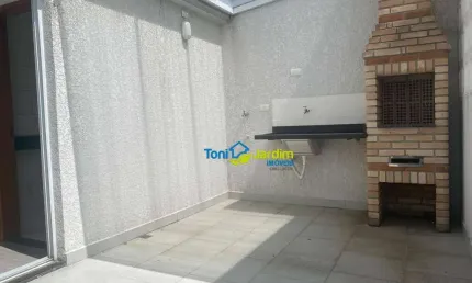 Cobertura com 2 dormitórios à venda, 88 m² por r$ 500.000,00 - parque das nações - santo andré/sp