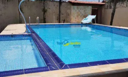 Casa com 2 dormitórios à venda, 106 m² por R$ 360.000,00 - Balneário Flórida Mirim - Mongaguá/SP