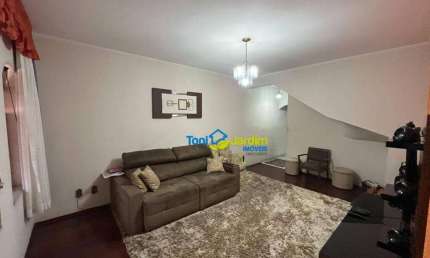 Sobrado com 4 dormitórios, 199 m² - venda por R$ 1.200.000,00 ou aluguel por R$ 5.177,00/mês - Vila Camilópolis - Santo André/SP