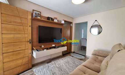 Casa com 2 dormitórios à venda, 95 m² por R$ 470.000,00 - Jardim das Maravilhas - Santo André/SP